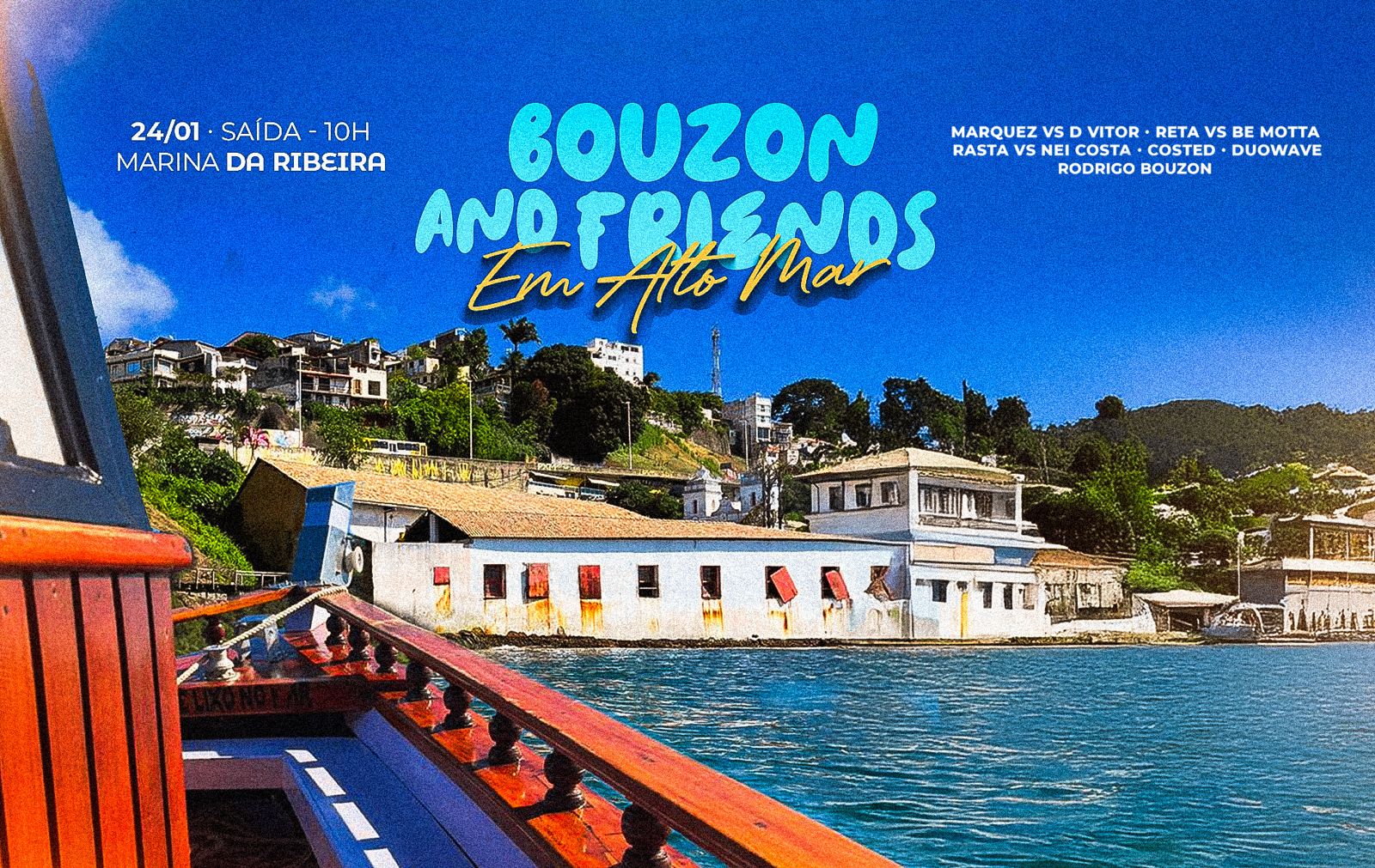 BOUZON AND FRIEND'S BOAT PARTY