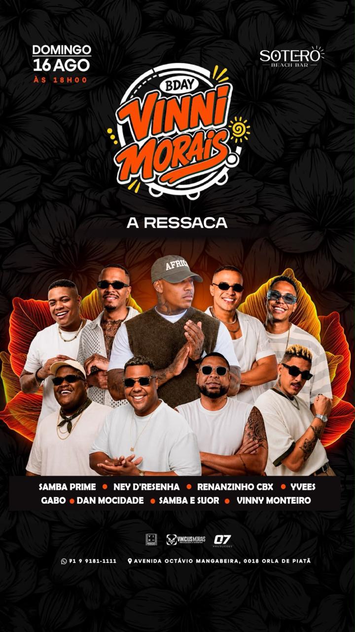B-Day Vinni Moraes - A Ressaca