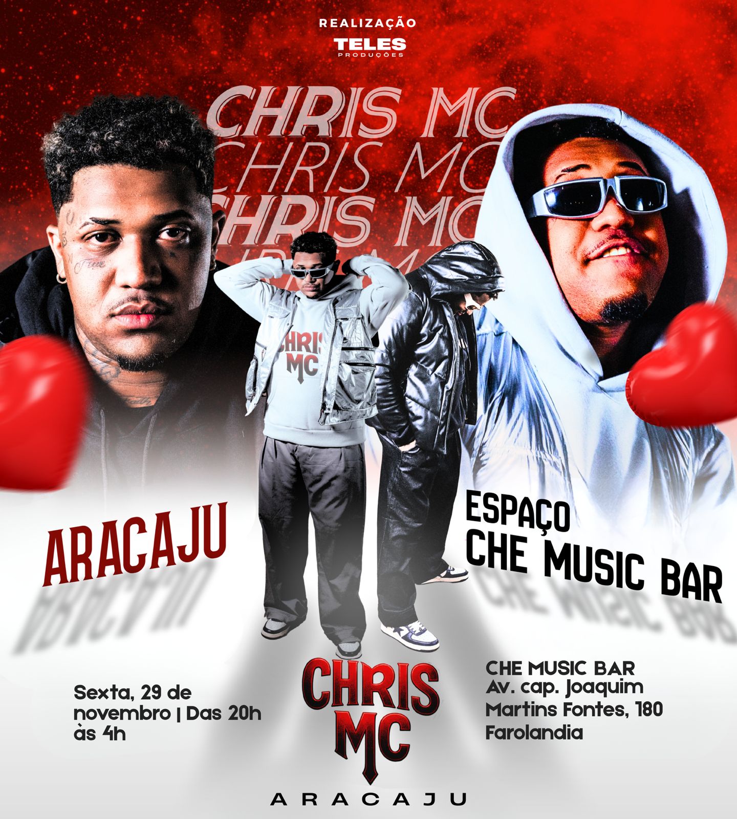 CHRIS MC — TOUR NORDESTE (ARACAJÚ)