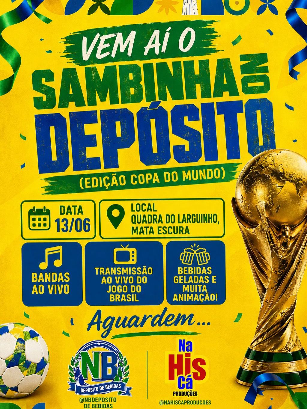 SAMBINHA NO DEPÓSITO