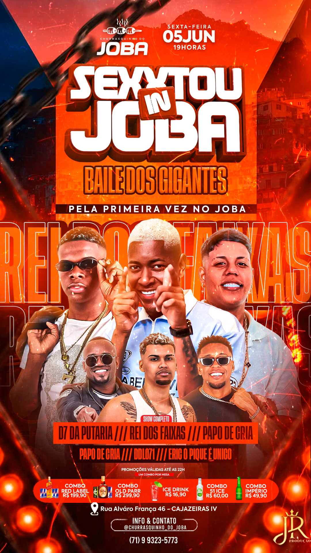 SEXTTOU IN JOBA — BAILE DOS GIGANTES