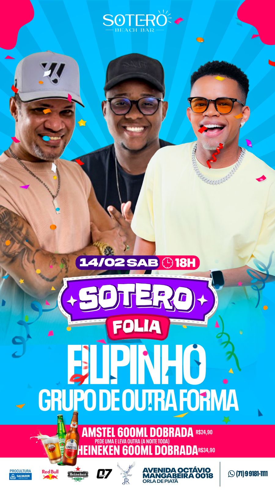SOTERÔ FOLIA – O SABADÃO É DIFERENTE!
