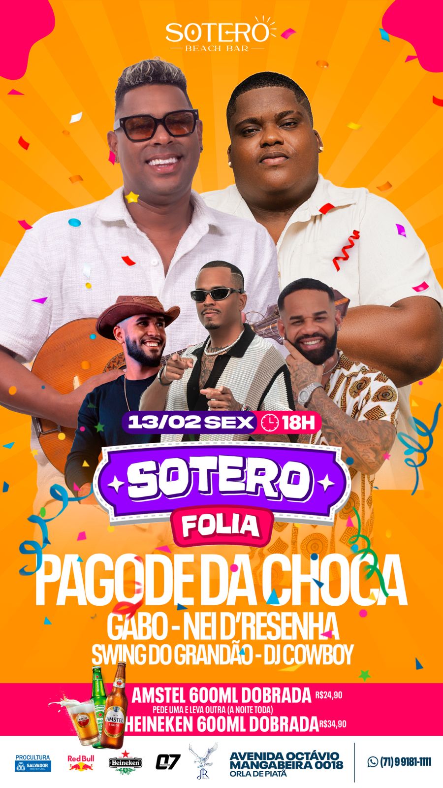 SOTERÔ FOLIA – PAGODE DA CHOCA